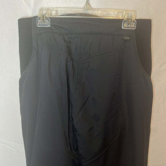 Obermeyer Ladies Snowboard Ski Pants Stretch side Panels Black Size 12 - Picture 4 of 12